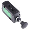 EMERSON ? ASCO Push Button Pneumatic Manual Control Valve 551 Series G 1/4, 10 bar, Aluminium Body, 3/2 Function 55102082