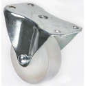 Flexello Fixed Castor Nylon Wheel 75 mm Diameter 130 kg Load Capacity 95 mm Overall Height Model 420-3382