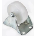 Flexello Fixed Castor Nylon Wheel 75 mm Diameter 130 kg Load Capacity 95 mm Overall Height Model 420-3382