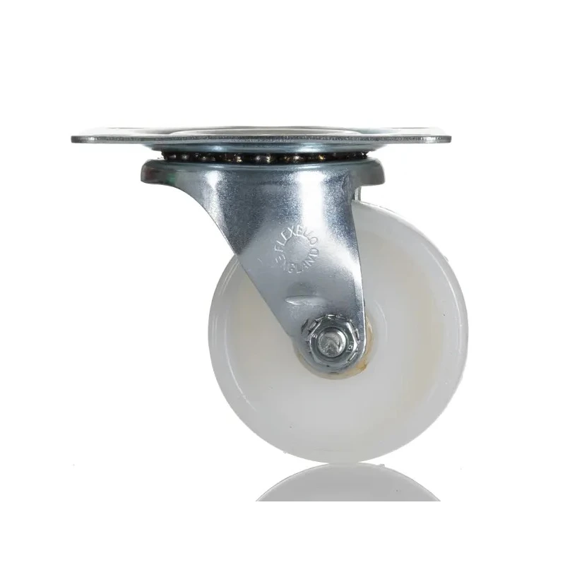 Flexello Swivel Castor with 130 kg Load Capacity and 75 mm Nylon Wheel 420-3433