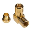 TE Connectivity SMB Series Coaxial Connector Cable Male SMB, 50 Ω, Right Angle Body Solder 1-1478008-0