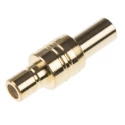 Radiall SMB Series Coaxial Connector Cable Female SMB 50 Ω Straight Body Crimp 1-1337477-0