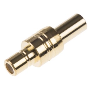 Radiall SMB Series Coaxial Connector Cable Female SMB 50 Ω Straight Body Crimp 1-1337477-0