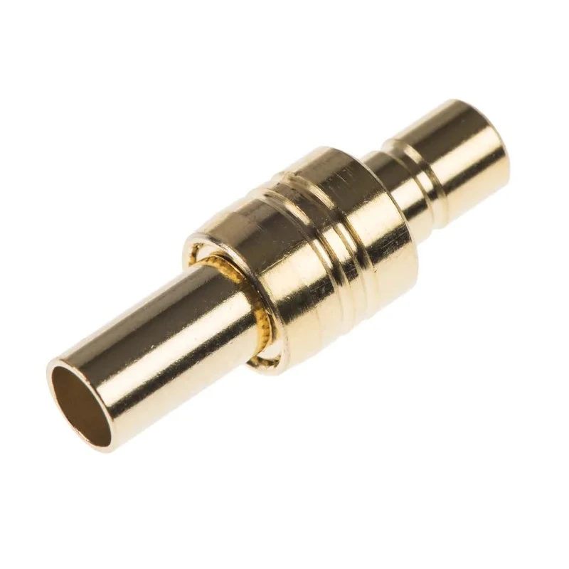 Radiall SMB Series Coaxial Connector Cable Female SMB 50 Ω Straight Body Crimp 1-1337477-0