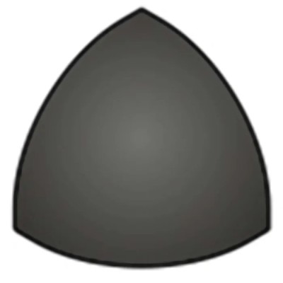 Bosch Rexroth Black Polypropylene Corner Bracket Cap for 45 x 45 mm Strut Profile with 10 mm Groove 3842548715