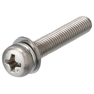 Yahata Neji Cross Pan Stainless Steel Machine Screw 10 mm M3 M3X10
