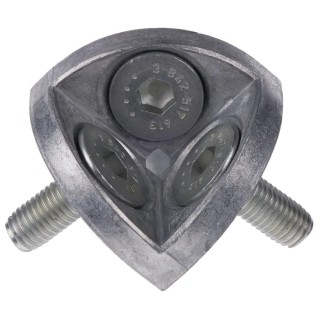 Bosch Rexroth S12 Corner Bracket Connecting Component Strut Profile 45 mm Groove Size 10 mm 3842519321