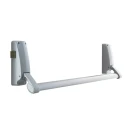 Briton Fire Door Push Bar Steel 1 Point Panic Bolt Euro Cylinder Lock Lever Handle Compatible with Double Doors Metal 378.SE