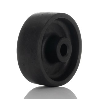 LAG Black Thermoplastic High Temperature Trolley Wheel 80mm Diameter 150kg Load Capacity 28002