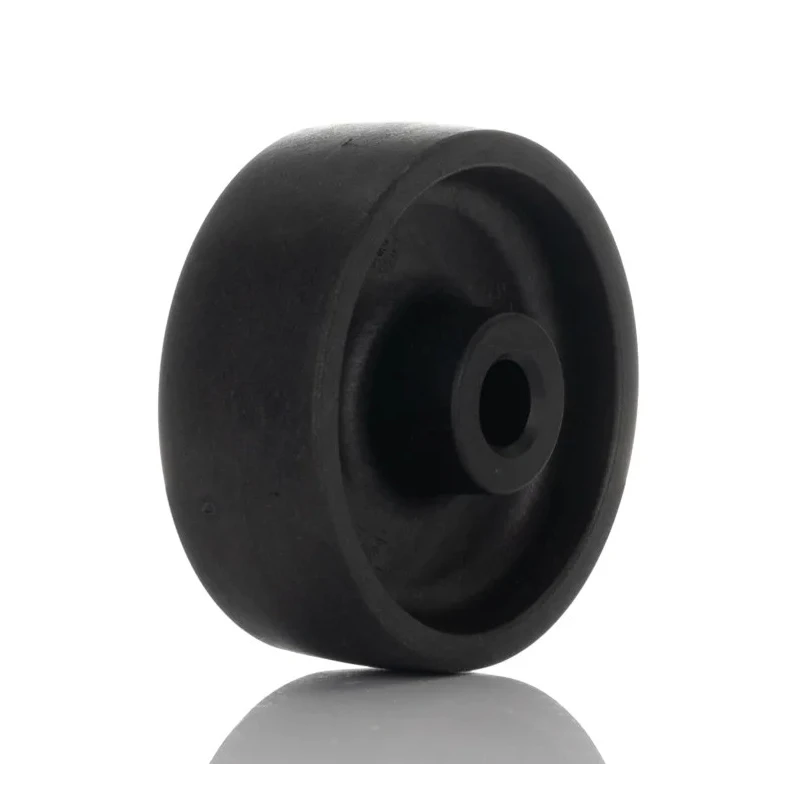 LAG Black Thermoplastic High Temperature Trolley Wheel 80mm Diameter 150kg Load Capacity 28002