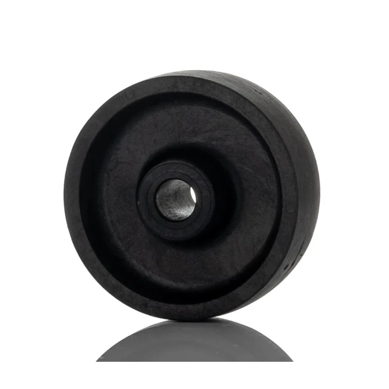 LAG Black Thermoplastic High Temperature Trolley Wheel 80mm Diameter 150kg Load Capacity 28002