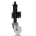 RS PRO Swivel Castor, Nylon Wheel, 100 mm Diameter, 160 kg Load Capacity, Heavy Duty 420-9009
