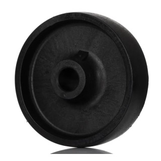 LAG Black Thermoplastic Trolley Wheel 125mm Diameter 250kg Load Capacity Model 28010