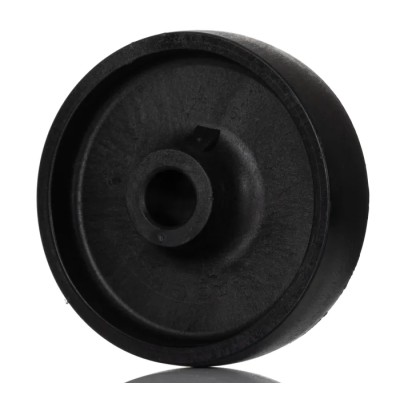 LAG Black Thermoplastic Trolley Wheel 125mm Diameter 250kg Load Capacity Model 28010