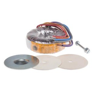 Nuvotem Talema 230 V AC 2 x 9 V AC Toroidal Transformer 2 Output 80 VA 92420-P2S2
