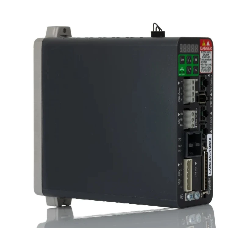 Schneider Electric Servo Drive 1.5 kW, 1 and 3 Phase, 10A Current, 220V Output Voltage LXM28AU15M3X