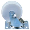 Flexello Swivel Castor Nylon Wheel 100 mm Diameter 230 kg Load Capacity Swivel Rotation Model 420-3449