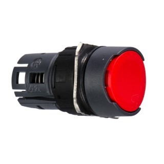 Schneider Electric Harmony XB6 Series Red Spring Return Push Button Head 16mm Cutout IP65 ZB6AA4