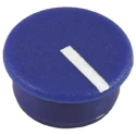 Sifam Blue Potentiometer Knob Cap 11.5 mm Knob Diameter, 32 mm Height C111 BLUE