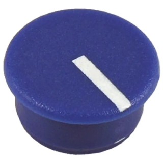 Sifam Blue Potentiometer Knob Cap 11.5 mm Knob Diameter, 32 mm Height C111 BLUE