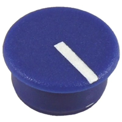 Sifam Blue Potentiometer Knob Cap 11.5 mm Knob Diameter, 32 mm Height C111 BLUE