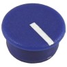 Sifam Blue Potentiometer Knob Cap 11.5 mm Knob Diameter, 32 mm Height C111 BLUE