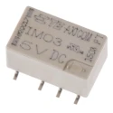TE Connectivity Surface Signal Relay 5V dc Coil 2A Switching Current DPDT Surface Mount IM03GR