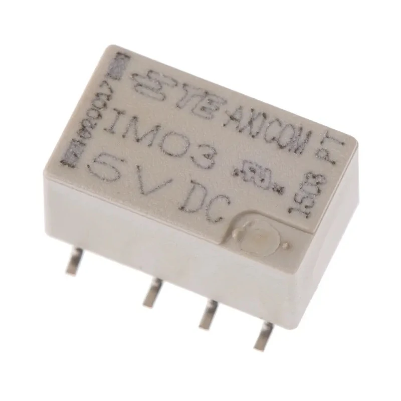 TE Connectivity Surface Signal Relay 5V dc Coil 2A Switching Current DPDT Surface Mount IM03GR