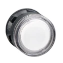 Schneider Electric Harmony XB5 Series Clear Momentary Push Button Head, 22 mm Cutout, IP66, IP67, IP69K ZB5AW37