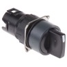Schneider Electric Harmony Series 2 Position Selector Switch Head 16mm Cutout Black Handle IP65 ZB6AD22