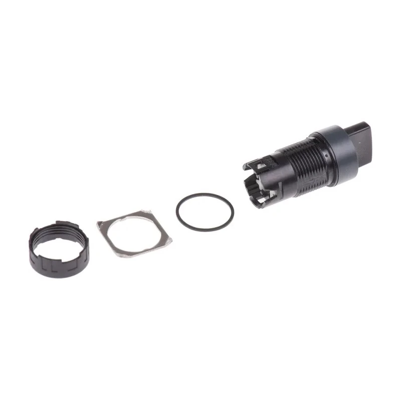 Schneider Electric Harmony Series 2 Position Selector Switch Head 16mm Cutout Black Handle IP65 ZB6AD22