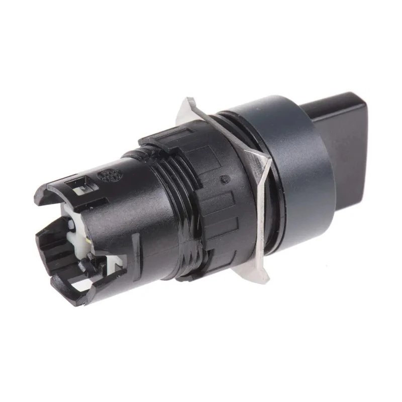 Schneider Electric Harmony Series 2 Position Selector Switch Head 16mm Cutout Black Handle IP65 ZB6AD22