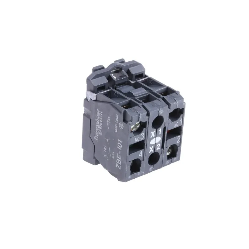 Schneider Electric Harmony Series Contact & Light Block 24V ac/dc LED White Light 1 NO/1 NC ZB5AW0B15