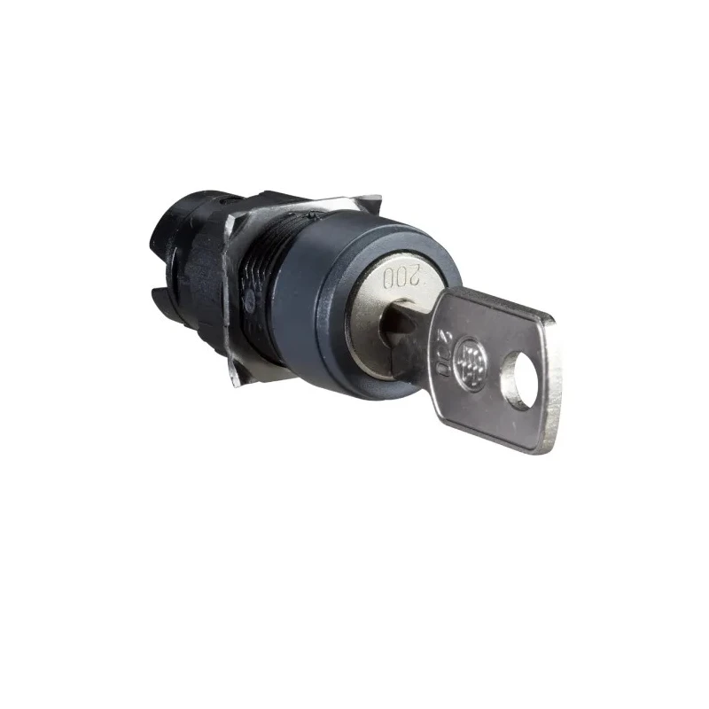 Schneider Electric Harmony 2-position Latching Key Switch Head with 16 mm Cutout ZB6AGC