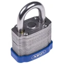 ABUS Key Steel Padlock Weatherproof, 6.7 mm Shackle Diameter, 20 mm Shackle Length, 44mm Body XR0041 40