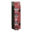 Schneider Electric Harmony Series Contact Block 250V 3A 1 NC Faston Terminals ZB6E2B