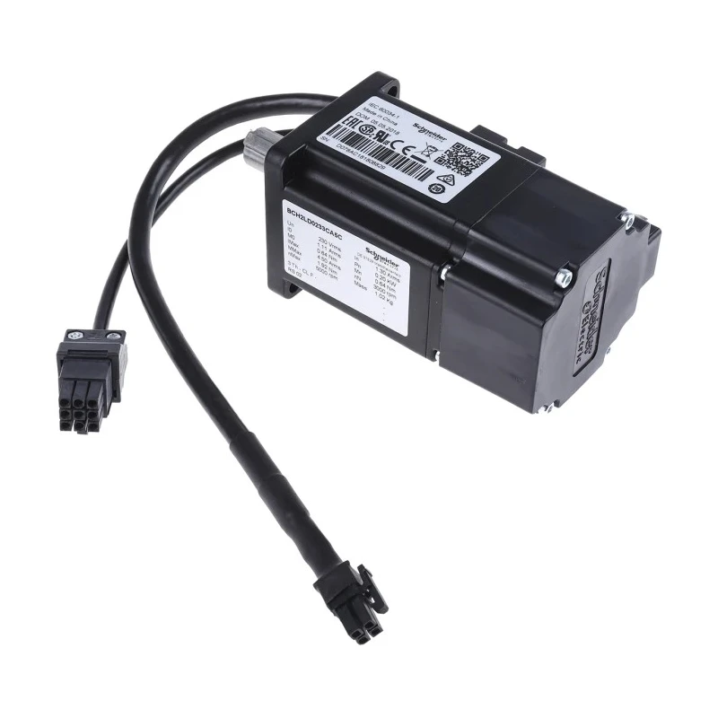 Schneider Electric 220V DC 200 W Servo Motor, 5000 RPM, 1.92 Nm Max Output Torque, 14 mm Shaft Diameter BCH2LD0233CA5C