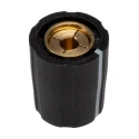 Sifam Black Nylon Potentiometer Knob 11.5 mm Diameter 14 mm Height for 3.2 mm Circular Shaft S111 125BK