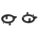 Sifam 15.5 mm Knob Diameter Black Pointer Knob for 6 mm Shaft Axial P150BK