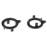 Sifam 15.5 mm Knob Diameter Black Pointer Knob for 6 mm Shaft Axial P150BK