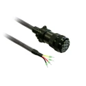 Schneider Electric Connection Accessory Power Cable for Lexium 28 Series VW3M5D6AR50