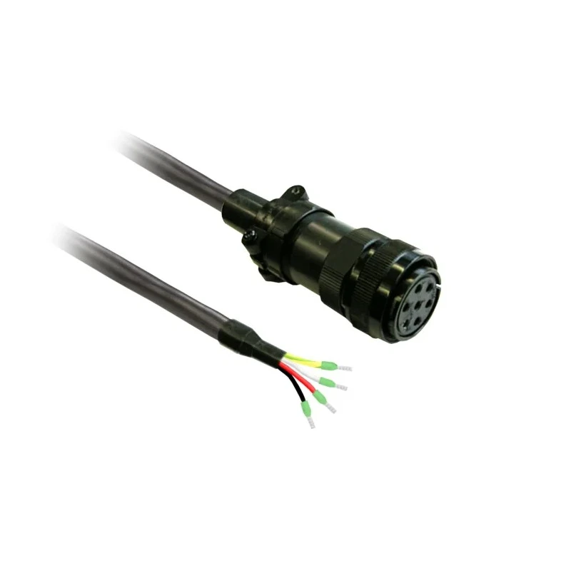 Schneider Electric Connection Accessory Power Cable for Lexium 28 Series VW3M5D6AR50