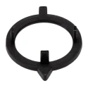 Sifam Black Pointer Knob Nylon, 21.5 mm Diameter for 6 mm Axial Shaft P210BK