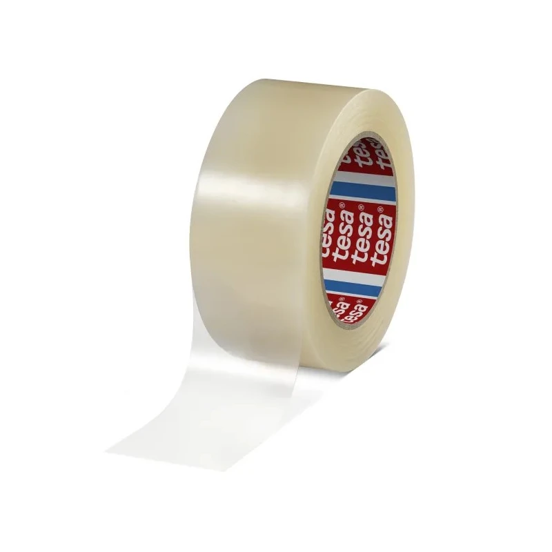 Tesa Transparent 4104 Polyvinyl Chloride Packing Tape 66m x 15mm 04104-00014-00