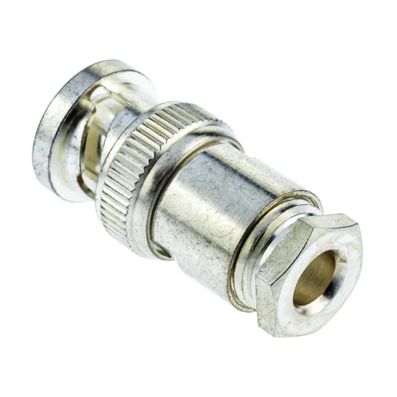 TE Connectivity BNC Series Coaxial Connector Cable Male BNC, 50 Ω, Straight Body Solder 1-1478401-0