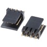 Wurth Elektronik 475 Series Straight Through Hole PCB Header, 4 Contacts, 2.54 mm Pitch, 1 Row, Shrouded 66100411621