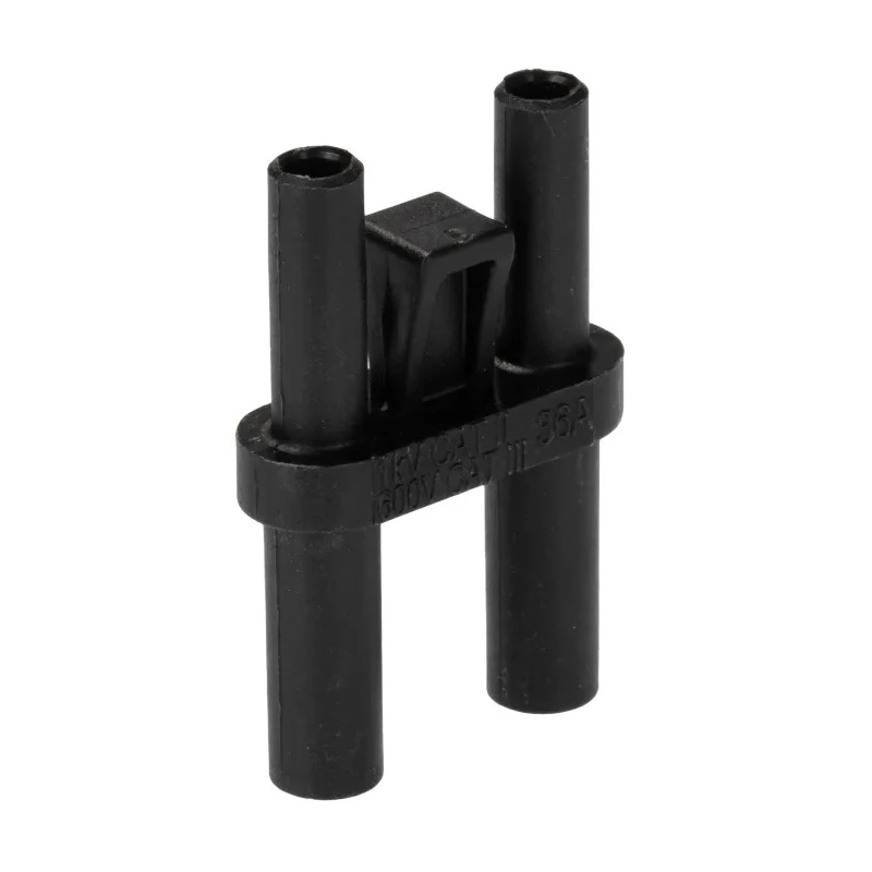 RS PRO Black Male Banana Plug, 4 mm Connector, Plug-In Termination, 45 V AC, 60 V DC, 36 A 423-3096