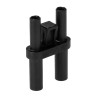 RS PRO Black Male Banana Plug, 4 mm Connector, Plug-In Termination, 45 V AC, 60 V DC, 36 A 423-3096