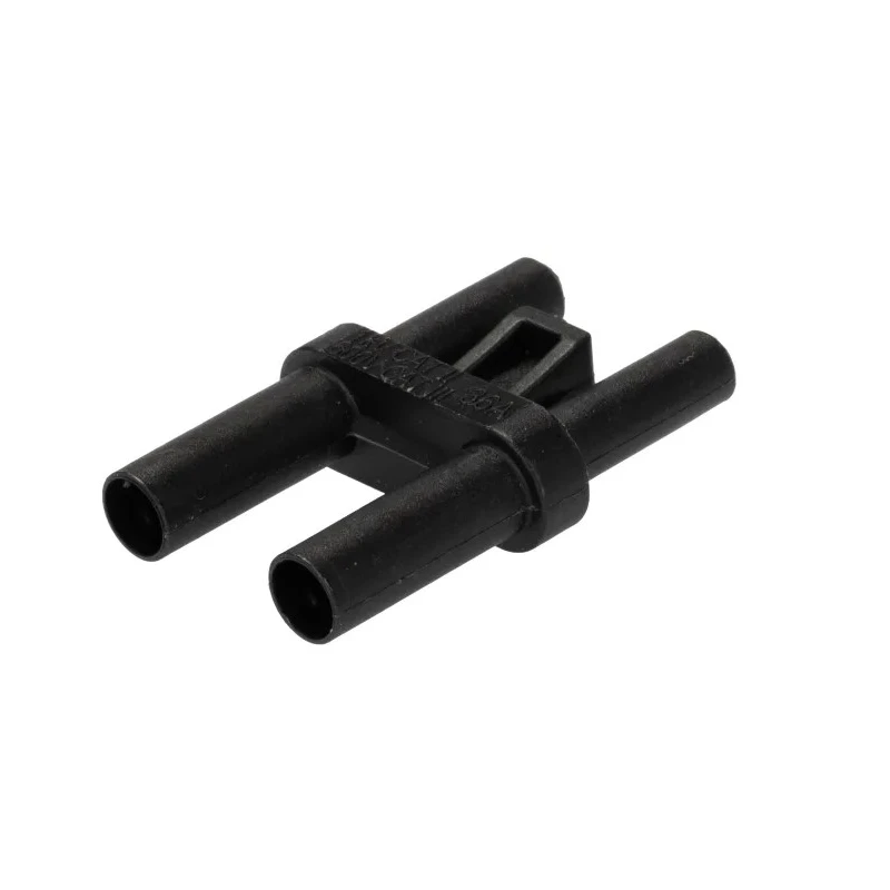 RS PRO Black Male Banana Plug, 4 mm Connector, Plug-In Termination, 45 V AC, 60 V DC, 36 A 423-3096