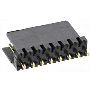 Wurth Elektronik 475 Series Straight Through Hole PCB Header, 8 Contacts, 2.54 mm Pitch, 1 Row, Shrouded 66100811621